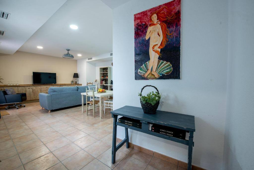 Interior of Apartamentos el Sótano in Badajoz
